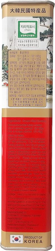 Pocheon 300g Korean Canned Dried Panax 24 Roots 6Years Good 300-40