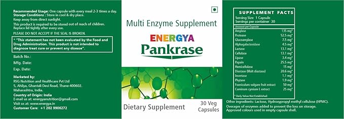 PANKRASE | Physician Trusted 12 Digestive
