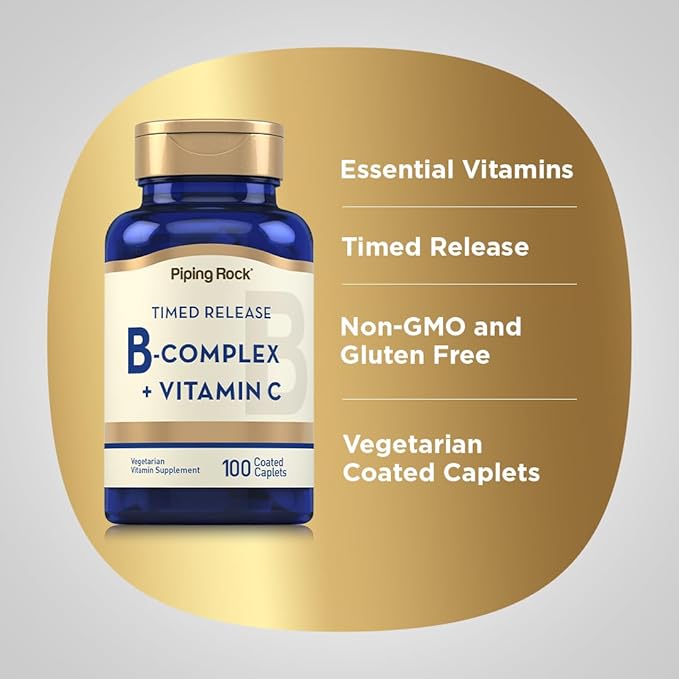 Piping Rock Vitamin B Complex 100 Coated