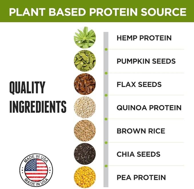 MFL Vegan, Plant-Based Protein Powder l 2.12 lbs