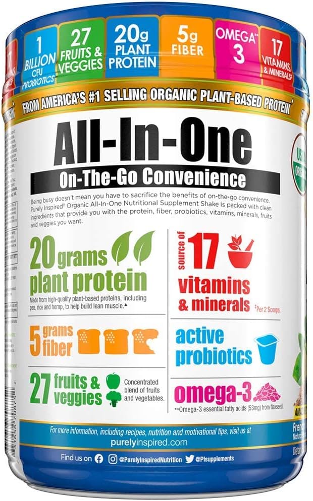 Meal Replacement Shake, Organic 1.3 Pounds
