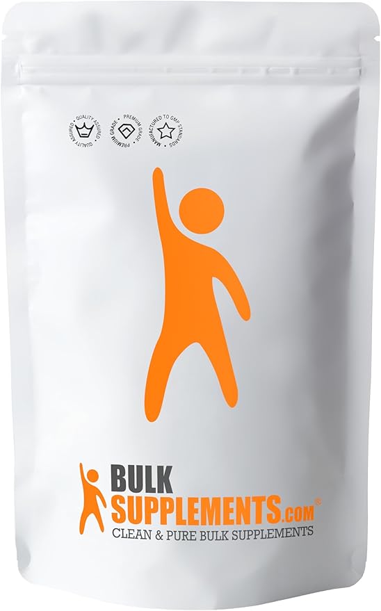 BulkSupplements.com Pyridoxine HCl Powder - Vitamin B6 Supplement, Vitamin B6 50mg - for Immune Support, Gluten Free, 50mg of Pyridoxine B6 per Serving, 1kg (2.2 lbs) (Pack of 1)