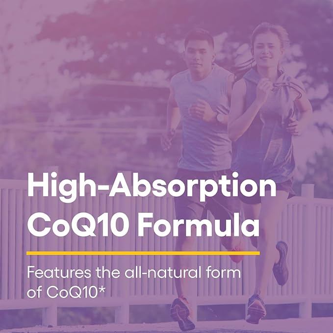 Natural Factors Coenzyme Q10 200 mg, Q10 Supplement 30 Softgels