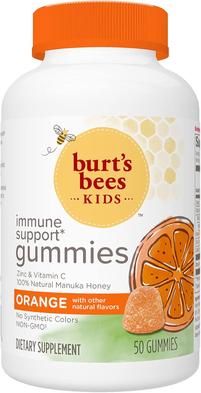 Burt's Bees Kids Immune Support Gummies: 50 Count