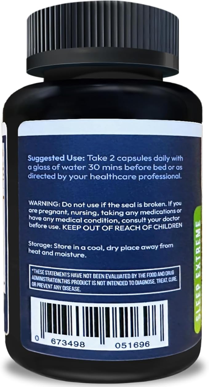 Necstar Sleep Aid, Sleep Support Supplement 10mg, with 60 Vegan