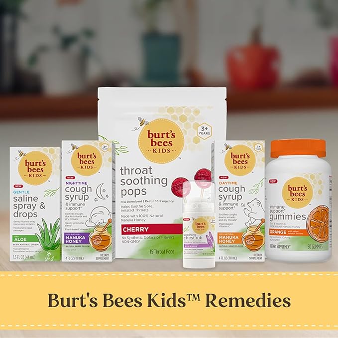 Burt's Bees Kids Immune Support Gummies: 50 Count
