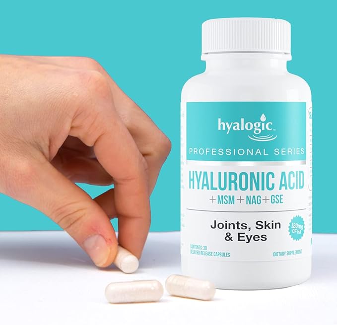 Hyalogic Hyaluronic Acid Delayed Release Capsules 120 mg (30 count)