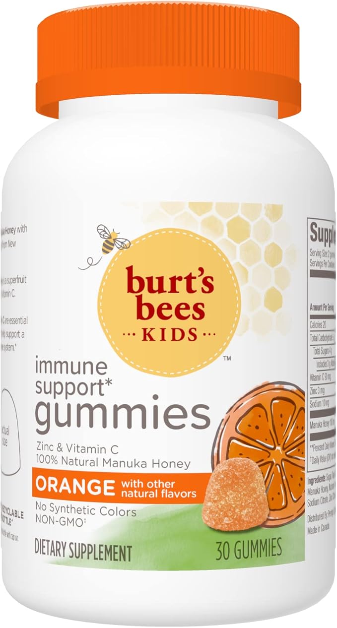 Burt's Bees Kids Immune Support Gummies: 30 Count