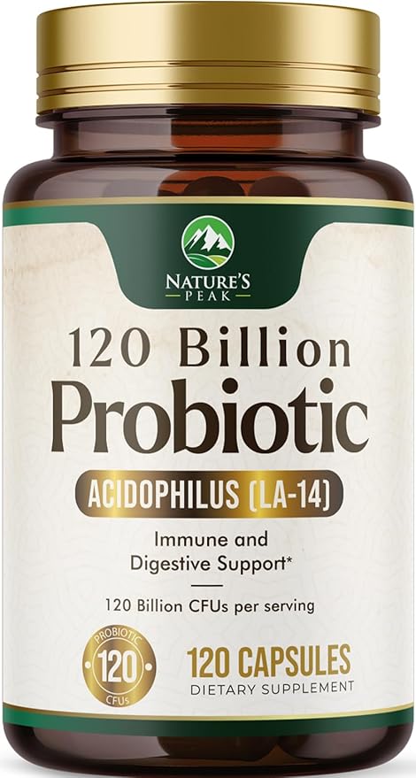 Probiotics for Digestive Health, 120 Billion 120 Capsules