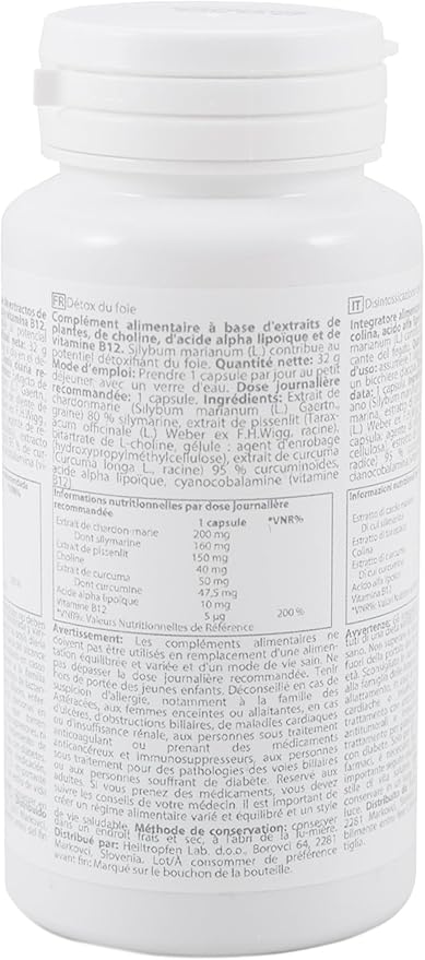 Liver Detox Vegetarian caps 60 Capsules