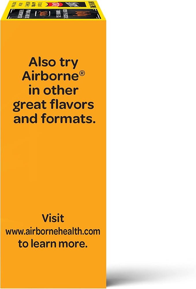 Airborne 1000mg Vitamin C with Zinc, 30 Fizzy