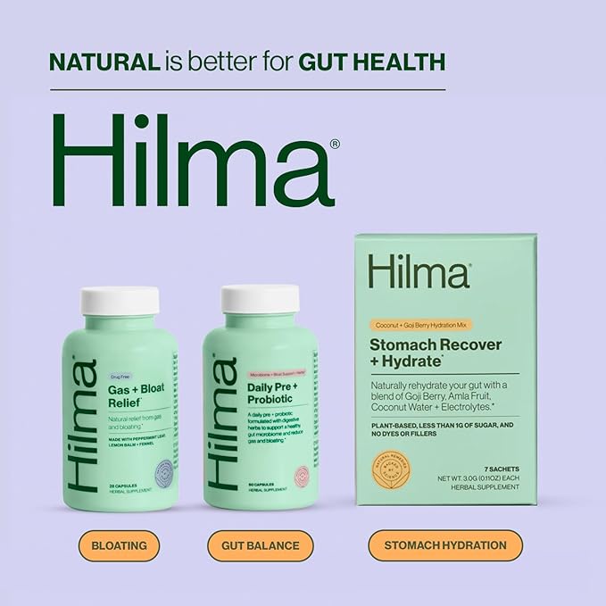 Hilma Daily Pre + Probiotic + 60 Vegan