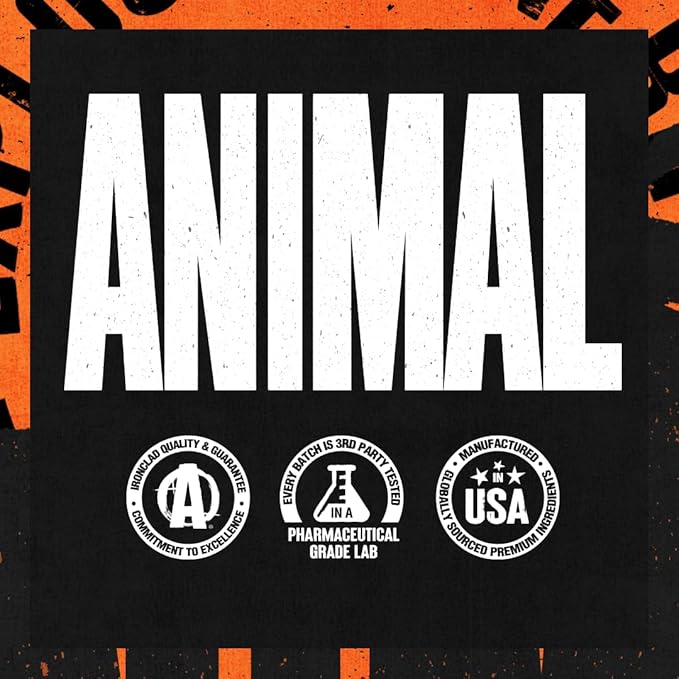 Universal Nutrition Animal Pump Pre-Workout, Nitric Oxide, Creatine, Energy Supplement,30 PACKS