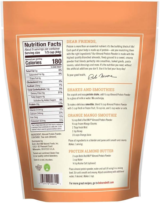 Bob's Red Mill Gluten Free Almond 14 oz 1)