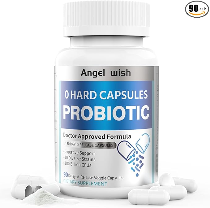 Prebiotics-Probiotics Nutritional-Supplements Women-Men 90Count 180 Billion