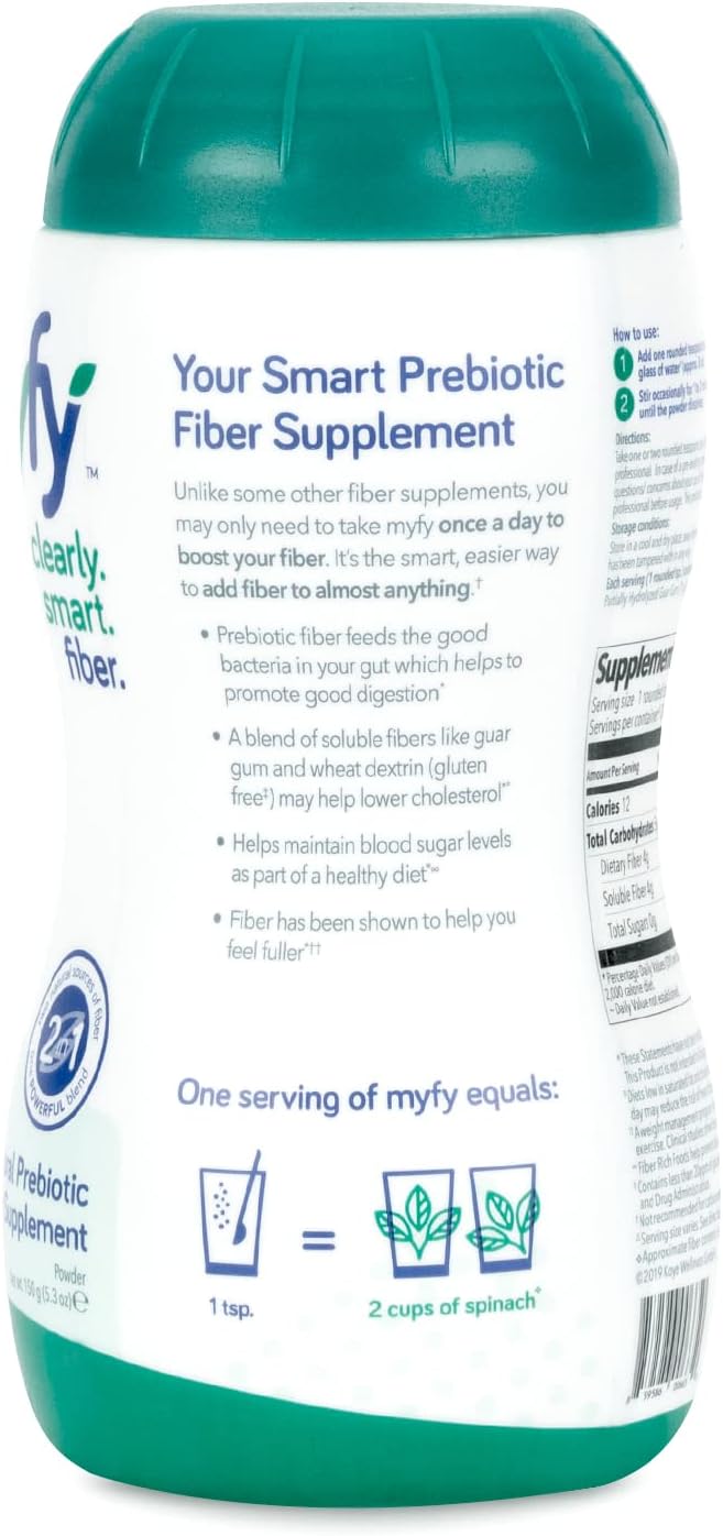 Natural Prebiotic Fiber Supplement Powder 5.3oz (30 (30 Servings)