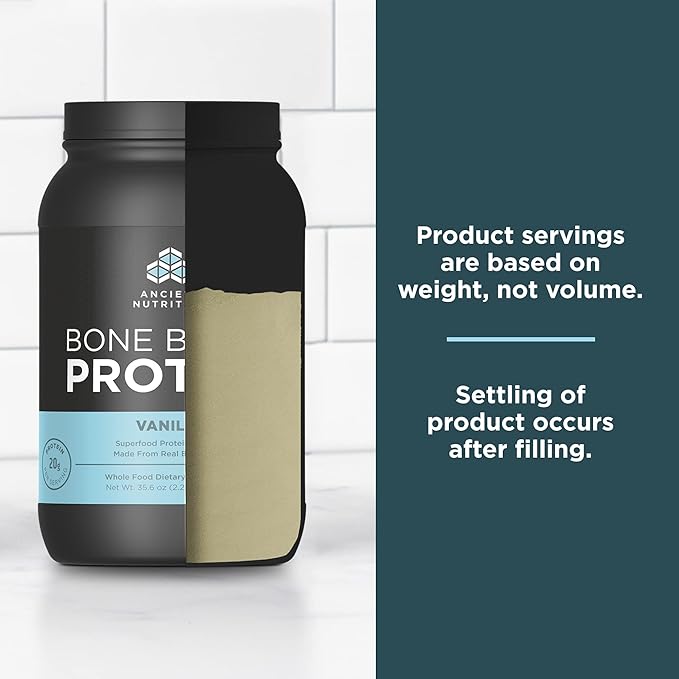 Ancient Nutrition Protein Powder Made from 20g Protein 40 Serving