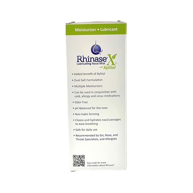 Rhinase X Lubricating Nasal Mist Spray