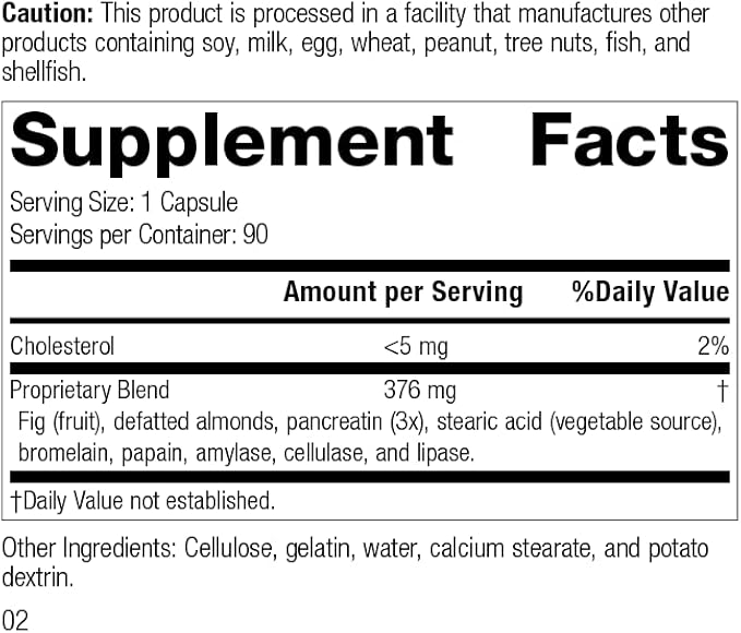 Standard Process Multizyme 90 Capsules
