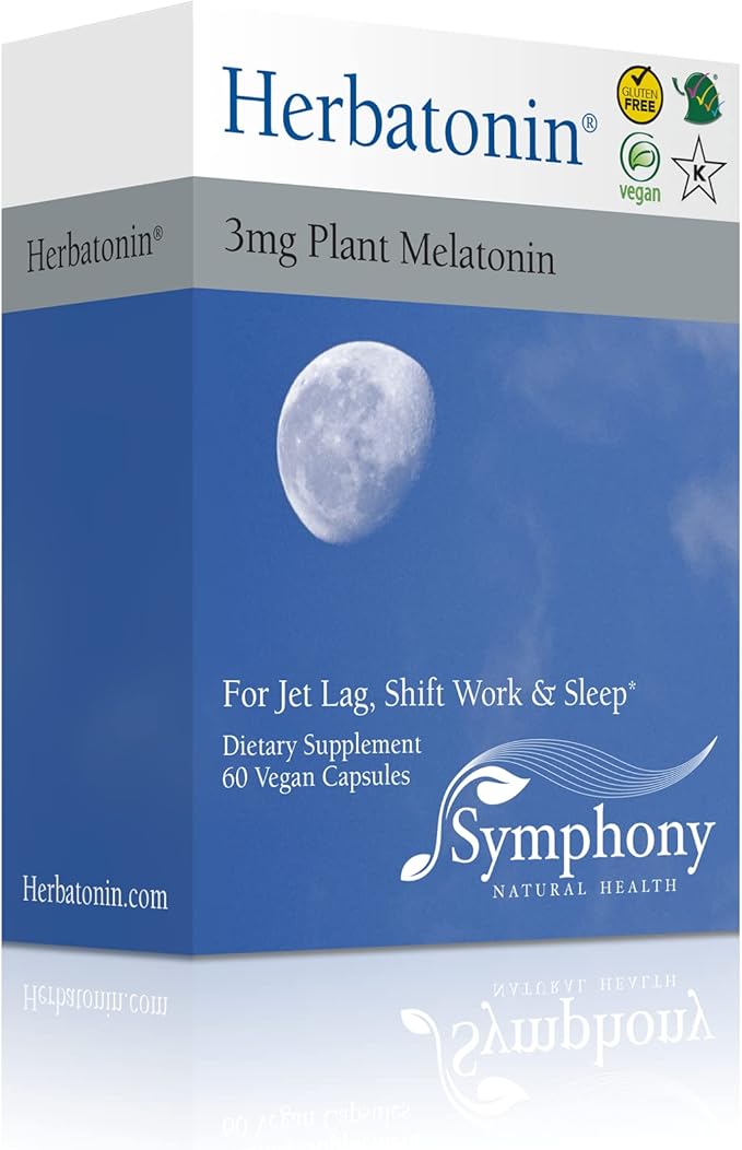 Herbatonin 3mg - The Only Natural 60 Vegan (60 Day