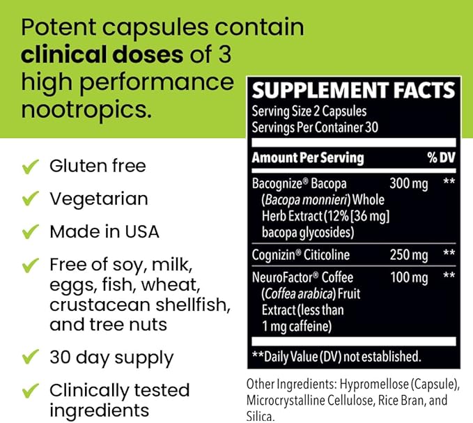 LifeSeasons NeuroQ Smart Thinking Supplement Pills 60 Capsules