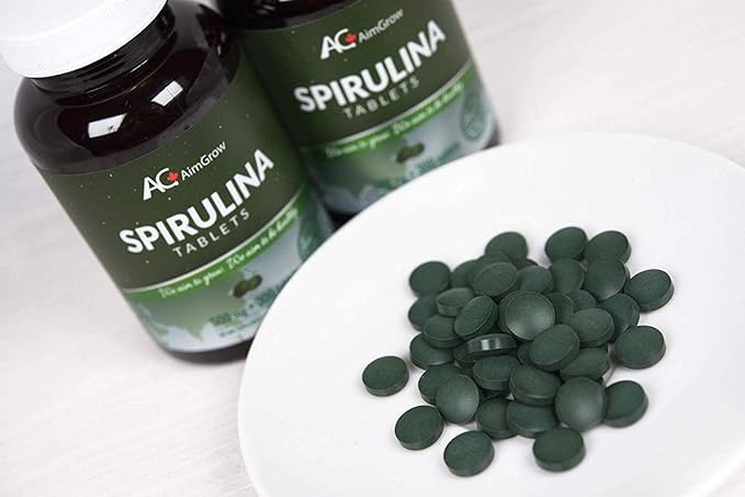 Spirulina Tablets 500mg 300 Tablets Canada