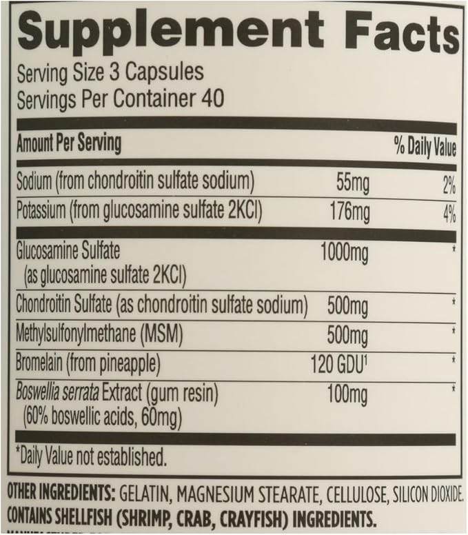 365 by Whole Foods Market, Glucosamine 120 Capsules