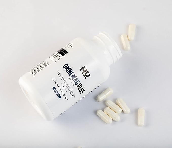 HU-Omni MAG Plus D3+K2+Mg: Vitamin D Supplement D3 5,000 5,000 IU, K2 120 120 mcg(MK7), mcg(MK7), MG 75mg - 120 Capsules