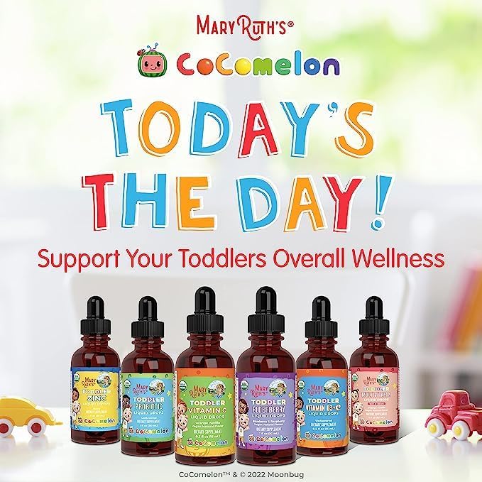 MaryRuth Organics | CoComelon Kids Vitamin 4-13 Years 30 Servings
