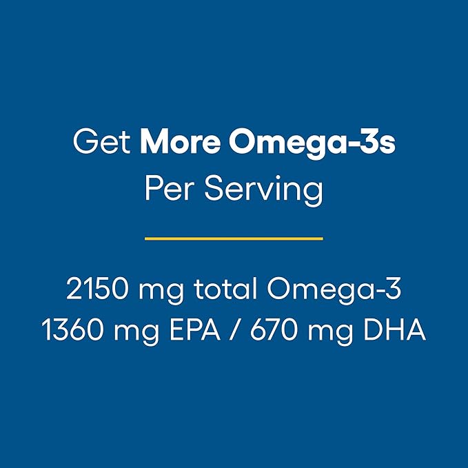 Natural Factors, Ultra Strength RxOmega-3 Fish 2,150 mg Omega-3 Per 60 Softgels