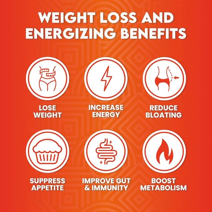 Skinny Coffee Super Boost Weight Loss Coffee, Belly Fat Burner for Women & Men, Sugar-Free, Keto, Vegan, Reduces Bloating, Supports Energy & Metabolism, Appetite Suppressant for Weight Loss (60 Packs)