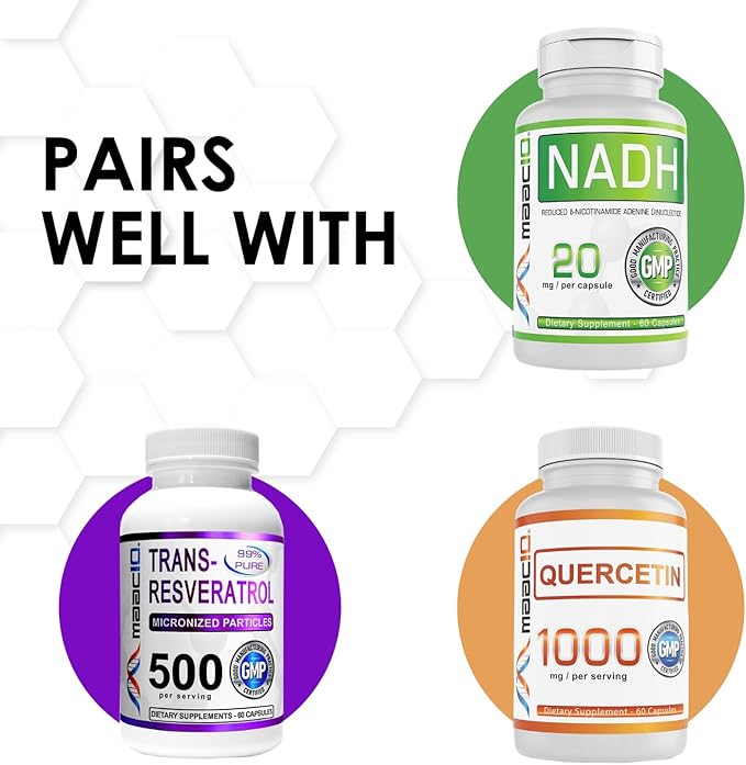 MAAC10 100mg CoQ10 (60 Capsules) Q10 for (60 Day