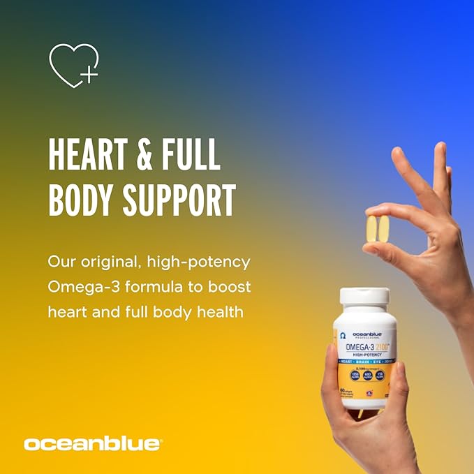 Oceanblue Professional Omega-3 2100 – 120 2 Pack (120 Servings)