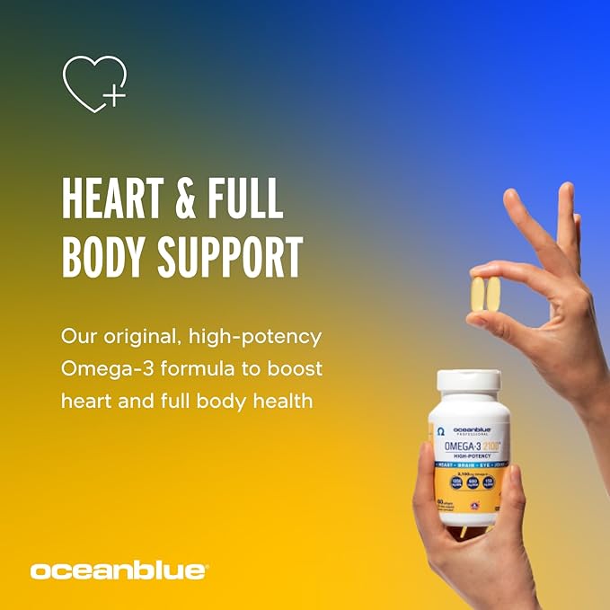 Oceanblue Professional Omega-3 2100 – 180 (90 Servings)