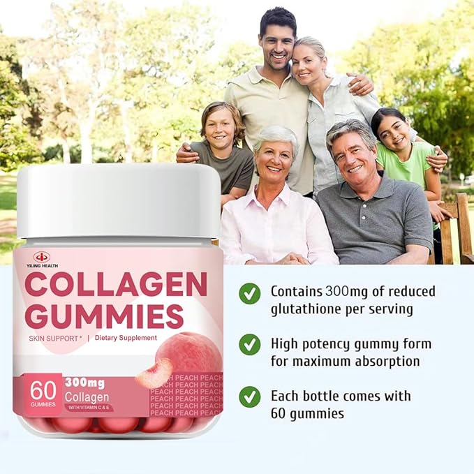 YiLing Suger Free Hydrolyzed Collagen Gummies