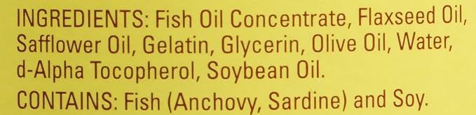 Nature Made Triple Omega 3 6 9 180 Softgels
