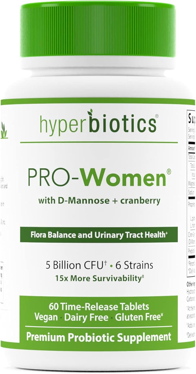 Hyperbiotics Pro Probiotics for Women 60 Count