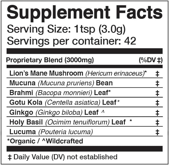 Anima Mundi The Mind Energizing Brain (4.5oz)