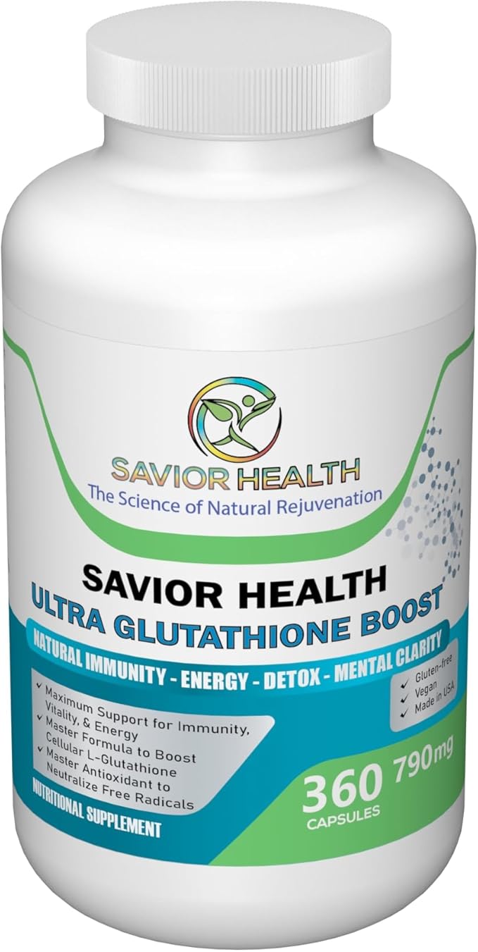 Ultra Glutathione Boost 790mg - 360 Veggie
