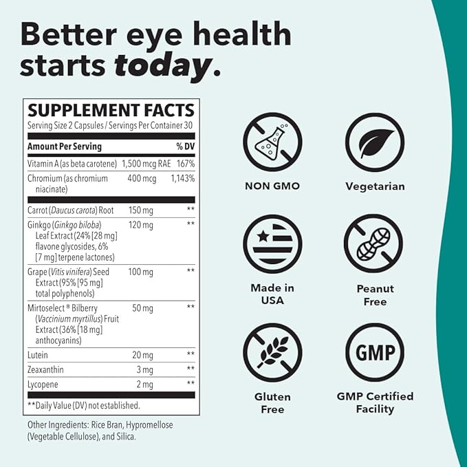 Visibili-T - Eye Health & Vision 60 Capsules