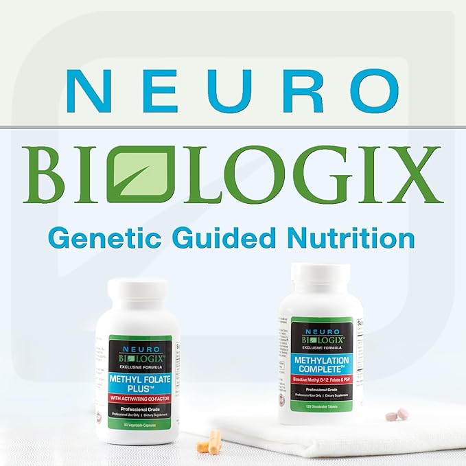 Neuro biologix Methylation Complete B12 Methylcobalamin, B6, & 5-MTHF for 120 Tablets