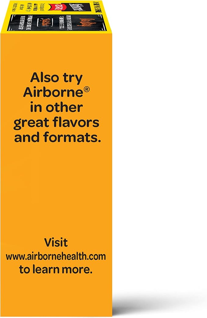 Airborne 1000mg Vitamin C with Zinc, 30 Fizzy