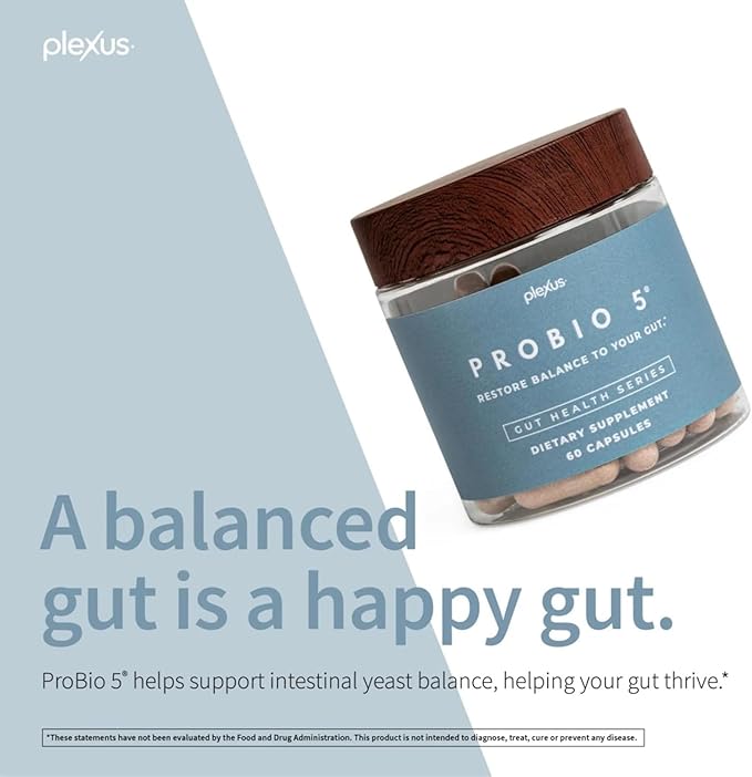 Generic Plexus Probio5 Supplement 60 caps 5 Nutritional