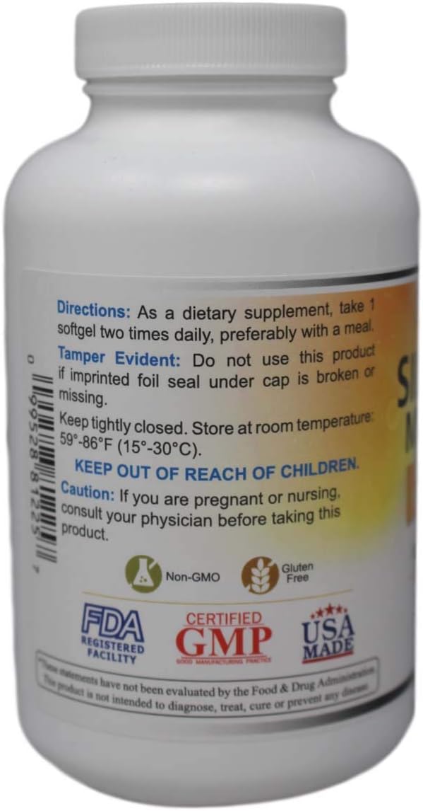 Wonder Labs Silymarin Milk Thistle, Supports 250 Softgels