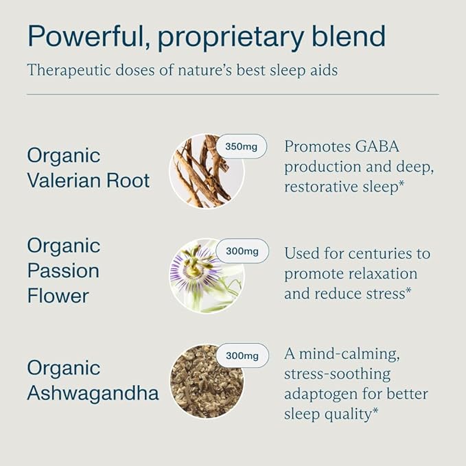 FOCL Restful Night Magnesium Sleep Supplement