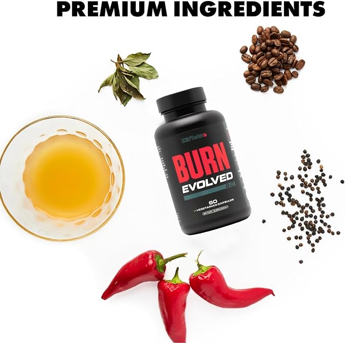Sculpt Nation by V Shred Burn Evolved 2.0 and Digestive Enzymes Bundle