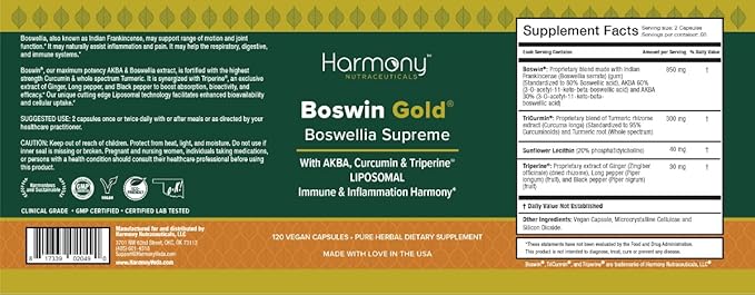 Boswin Gold Liposomal