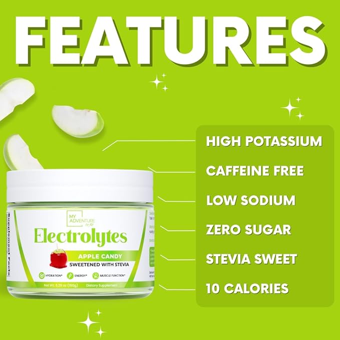 Zero Sugar - Apple Candy Electrolytes 30 Servings