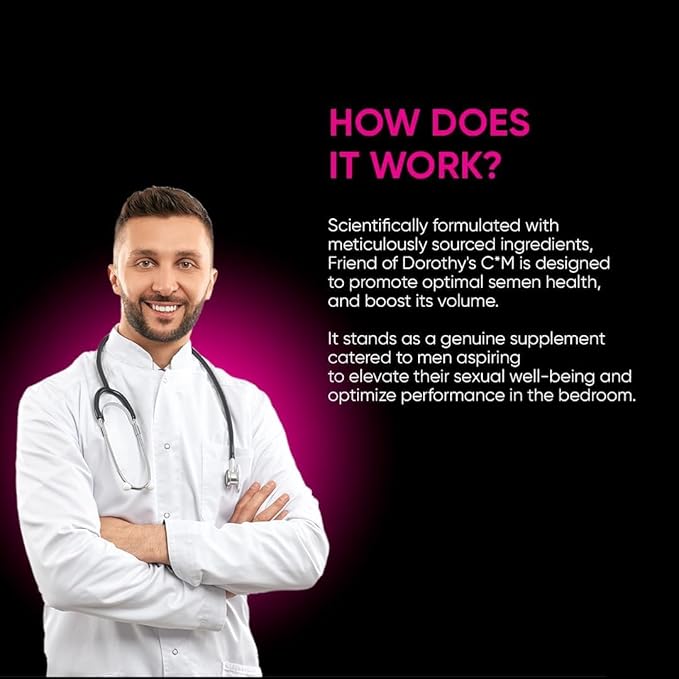 Improves Sperm Volume and Load โ Semen Volume Supplement - 60 Capsules