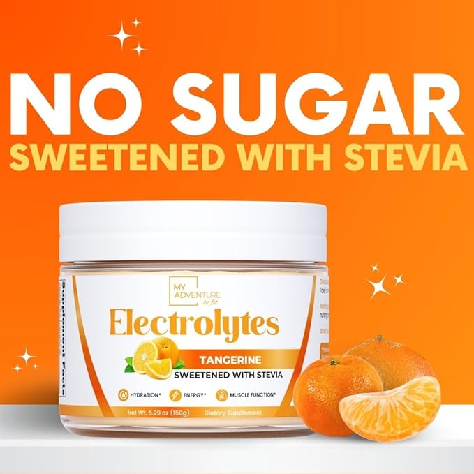 Zero Sugar - Tangerine Electrolytes Powder 30 Servings